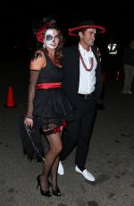 TINA FEY at Casa Tequila Halloween Party in Beverly Hills 10/30/2015