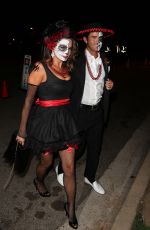 TINA FEY at Casa Tequila Halloween Party in Beverly Hills 10/30/2015