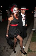 TINA FEY at Casa Tequila Halloween Party in Beverly Hills 10/30/2015