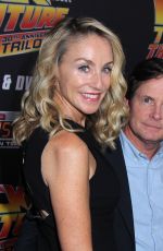 TRACY POLLAN at Back to the Future Special Anniversary Screening in New York 10/21/2015