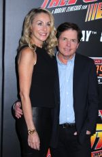 TRACY POLLAN at Back to the Future Special Anniversary Screening in New York 10/21/2015