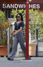 VANESSA HUDGENS Heading to Bellwood Bakery in Studio City 10/24/2015