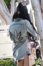VANESSA HUDGENS in Knee Boots Out in Los Angeles 10/07/2015