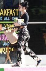 VANESSA HUDGENS Leaves Breakroom Cafe in Studio City 10/27/2015