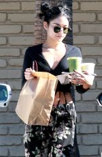 VANESSA HUDGENS Leaves Breakroom Cafe in Studio City 10/27/2015