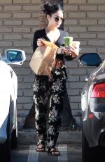 VANESSA HUDGENS Leaves Breakroom Cafe in Studio City 10/27/2015