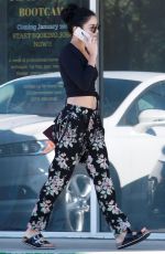 VANESSA HUDGENS Leaves Breakroom Cafe in Studio City 10/27/2015