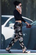 VANESSA HUDGENS Leaves Breakroom Cafe in Studio City 10/27/2015