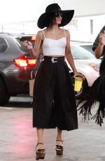 VANESSA HUDGENS Out and About in Los Angeles 10/02/2015