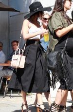 VANESSA HUDGENS Out and About in Los Angeles 10/02/2015
