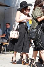 VANESSA HUDGENS Out and About in Los Angeles 10/02/2015