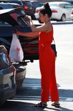 VANESSA HUDGENS Out Shopping in Studio City 10/26/2015