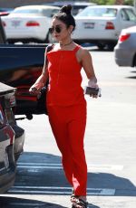 VANESSA HUDGENS Out Shopping in Studio City 10/26/2015
