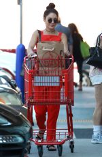 VANESSA HUDGENS Out Shopping in Studio City 10/26/2015