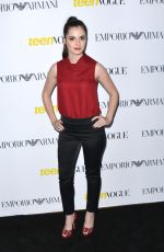 VANESSA MARANO at Teen Vogue’s 13th Annual Young Hollywood Issue Launch Party in Los Angeles 10/02/2015