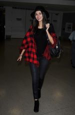 VICTORIA JUSTICE at LAX Airport in Los Angeles 10/14/2015