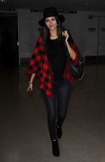 VICTORIA JUSTICE at LAX Airport in Los Angeles 10/14/2015