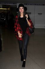 VICTORIA JUSTICE at LAX Airport in Los Angeles 10/14/2015