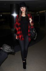 VICTORIA JUSTICE at LAX Airport in Los Angeles 10/14/2015