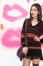 VICTORIA JUSTICE at Rebecca Minkoff Flagship Store Opening in Los Angeles 10/27/2015
