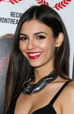 VICTORIA JUSTICE at Sherlock Holmes Premiere in Los Angeles 10/15/2015