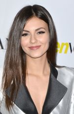 VICTORIA JUSTICE at Teen Vogue’s 13th Annual Young Hollywood Issue Launch Party in Los Angeles 10/02/2015