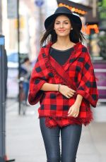 VICTORIA JUSTICE Out and About in New York 10/14/2015