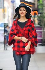 VICTORIA JUSTICE Out and About in New York 10/14/2015