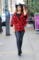 VICTORIA JUSTICE Out and About in New York 10/14/2015