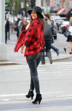VICTORIA JUSTICE Out and About in New York 10/14/2015