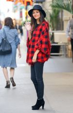 VICTORIA JUSTICE Out and About in New York 10/14/2015