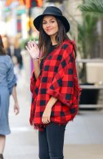 VICTORIA JUSTICE Out and About in New York 10/14/2015