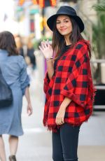 VICTORIA JUSTICE Out and About in New York 10/14/2015