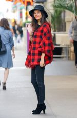 VICTORIA JUSTICE Out and About in New York 10/14/2015