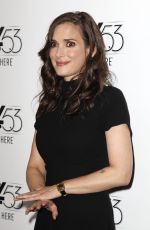 WINONA RYDER at Experimenter Premiere at 53rd New York Film Festival 10/06/2015