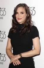 WINONA RYDER at Experimenter Premiere at 53rd New York Film Festival 10/06/2015