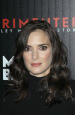 WINONA RYDER at Experimenter Premiere at 53rd New York Film Festival 10/06/2015