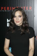 WINONA RYDER at Experimenter Premiere at 53rd New York Film Festival 10/06/2015