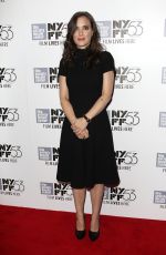 WINONA RYDER at Experimenter Premiere at 53rd New York Film Festival 10/06/2015