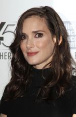 WINONA RYDER at Experimenter Premiere at 53rd New York Film Festival 10/06/2015