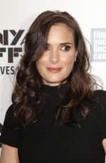 WINONA RYDER at Experimenter Premiere at 53rd New York Film Festival 10/06/2015