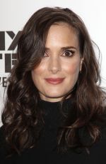 WINONA RYDER at Experimenter Premiere at 53rd New York Film Festival 10/06/2015