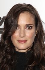 WINONA RYDER at Experimenter Premiere at 53rd New York Film Festival 10/06/2015