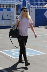 WITNEY CARSON Arrives at DWTS Studio in Hollywood 09/29/2015
