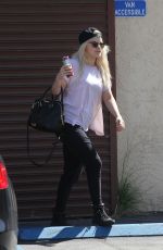 WITNEY CARSON Arrives at DWTS Studio in Hollywood 09/29/2015