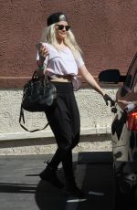 WITNEY CARSON Arrives at DWTS Studio in Hollywood 09/29/2015