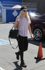 WITNEY CARSON Arrives at DWTS Studio in Hollywood 09/29/2015