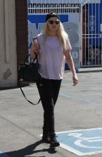 WITNEY CARSON Arrives at DWTS Studio in Hollywood 09/29/2015