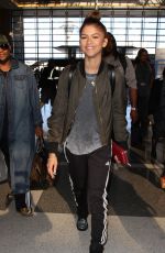 ZENDAYA COLEMAN Arrives at LAX Airport in Los Angeles 10/01/2015