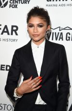 ZENDAYA COLEMAN at amfAR